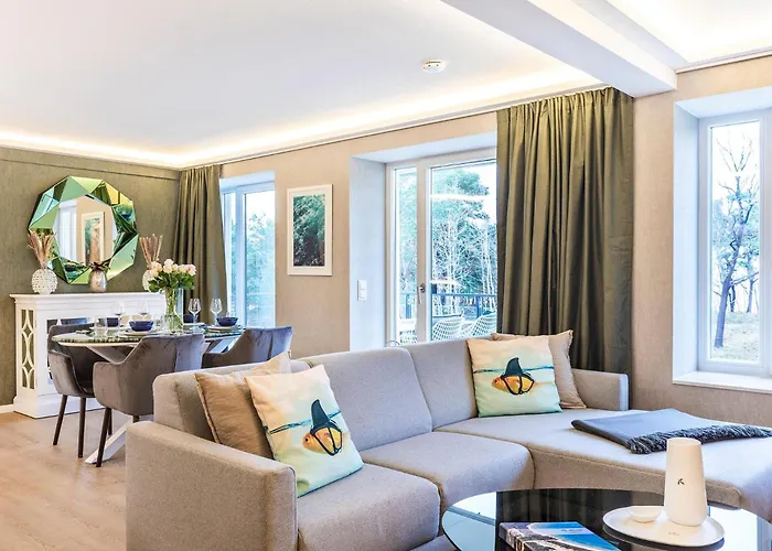 Lejlighed Prora - Moderne Designwohnung Mit Sauna, Weinkuehlschrank Und Balkon - Unik Binz