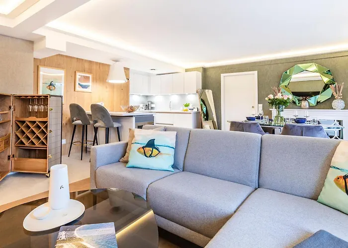 Prora - Moderne Designwohnung Mit Sauna, Weinkuehlschrank Und Balkon - Unik Lejlighed