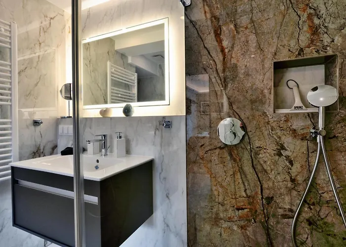 Lejlighed Prora - Moderne Designwohnung Mit Sauna, Weinkuehlschrank Und Balkon - Unik Binz