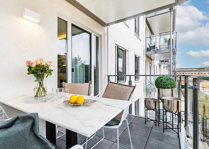 Lejlighed Prora - Moderne Designwohnung Mit Sauna, Weinkuehlschrank Und Balkon - Unik