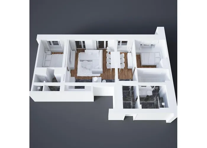 Prora - Moderne Designwohnung Mit Sauna, Weinkuehlschrank Und Balkon - Unik Lejlighed Binz